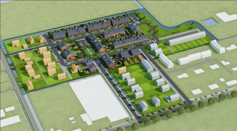 Perspectief Zevenrozenhof Noordelijke Dwarsweg