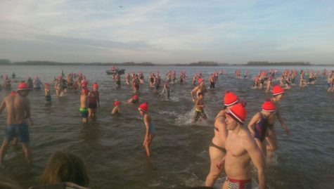 Op maandag 1 januari 2018 de 11e Nieuwjaarsduik Nesselande vanaf 13 uur, Nieuws Nesselande strand nieuws
