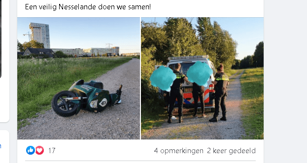 Felyx-scooter-slopers Nesselande aangehouden