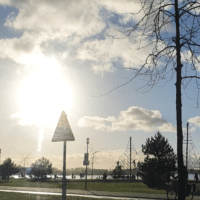 Wandelen strand Nesselande