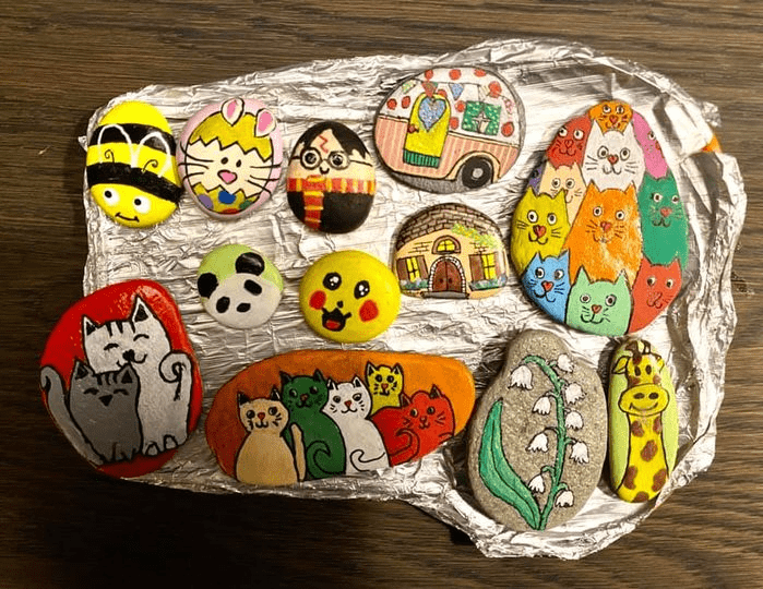 In Nesselande liggen Happy Stones verspreid (met speciale boodschap)