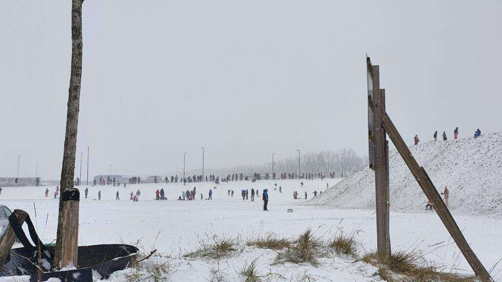 Sneeuwglijdberg Nesselande in 2021