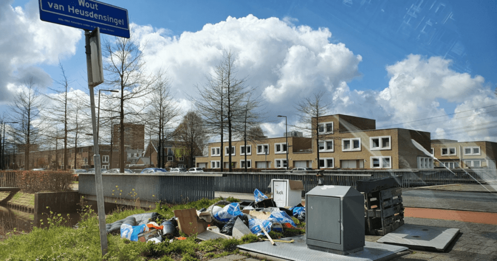 Afval nesselande rotterdam zootje