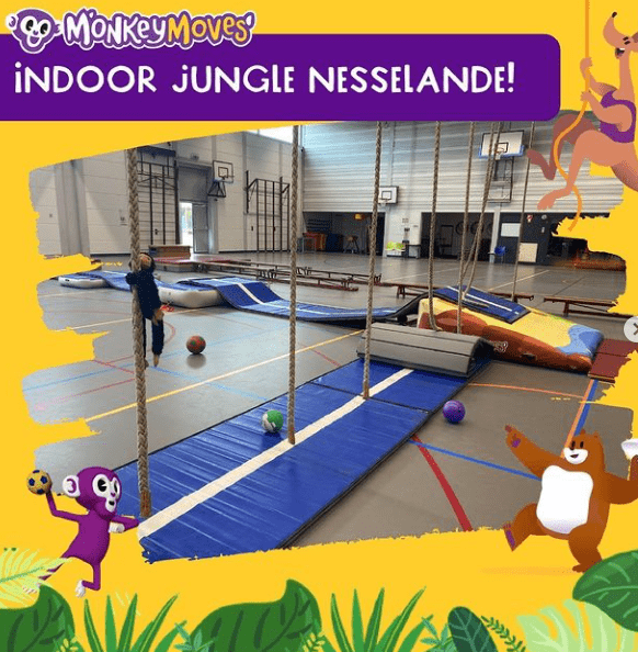 Indoor Jungle Nesselande (gymzaal van basischool het Tangram)