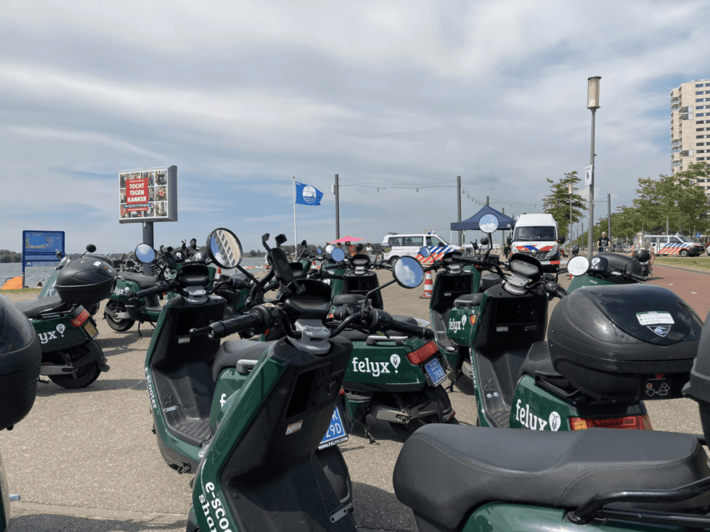 Scooters boulevard Nesselande #nieuws
