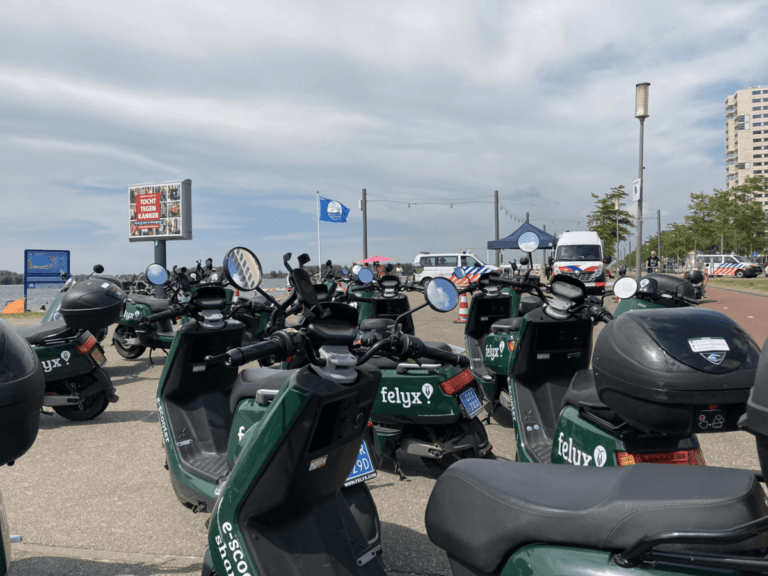 Capelle aan den Ijssel start oktober 2022 proef met deelscooters