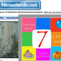 Website Nesselande.net historie screenshots nieuws