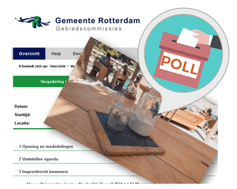 Doe mee! Horeca-gebied POLL: ‘Ondernemers en bewoners samen nadenken over levendig maken horecagebied Nesselande’ #poll