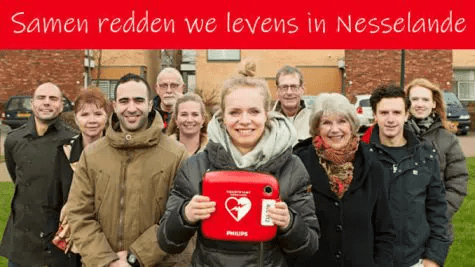 AED’s in Nesselande: RED HET LEVEN VAN JE KIND, PARTNER OF BUURMAN