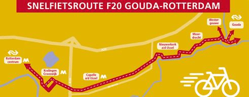 Gouda fietsen traject #nieuws #nesselande