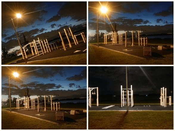 Park Calisthenics Nesselande – Beach Barzz aan de Kosboulevard heeft nu verlichting