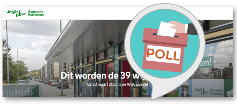 #poll: @Rotterdam wil met Wijk aan Zet dichter bij de bewoners zijn; wat kan ‘dichterbij’?