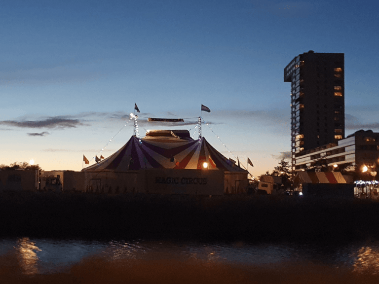 [FOTO’s] Het Magic Circus staat in Nesselande #november #2021 #commongreen