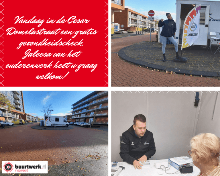 Mobiele gezondheidscheck Buurtwerk-ouderenwerk Nesselande
