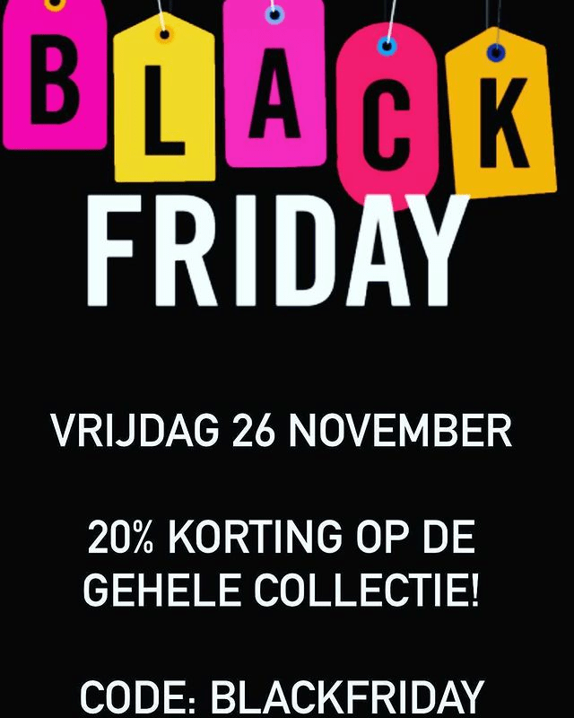 Black Friday in Nesselande: 20% korting en gratis bezorging in Nesselande bij webshop COULEURS D’ESPOIR