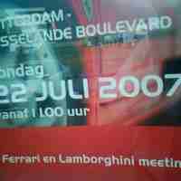 Event strand boulevard Ferrari