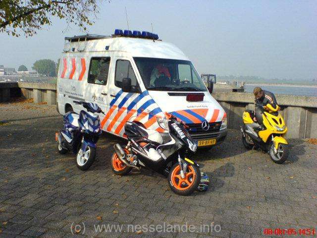 Scooter politie