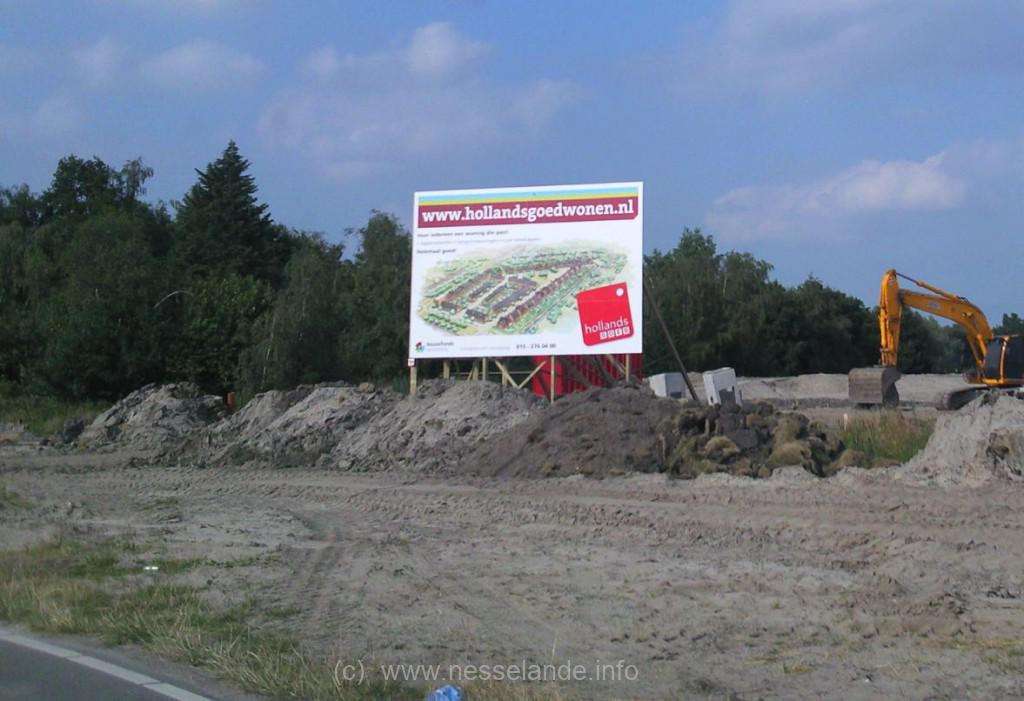 Hollands Goed bouwbord nieuwbouw