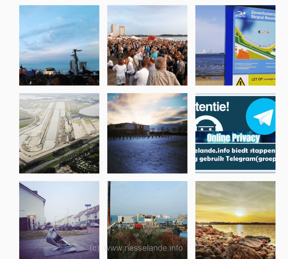 Historische afbeeldingen op de Instagram van Nesselande.info 