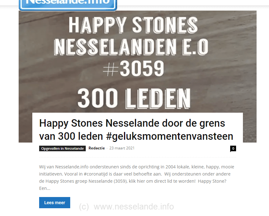 De Happy Stones in de coronaperiode