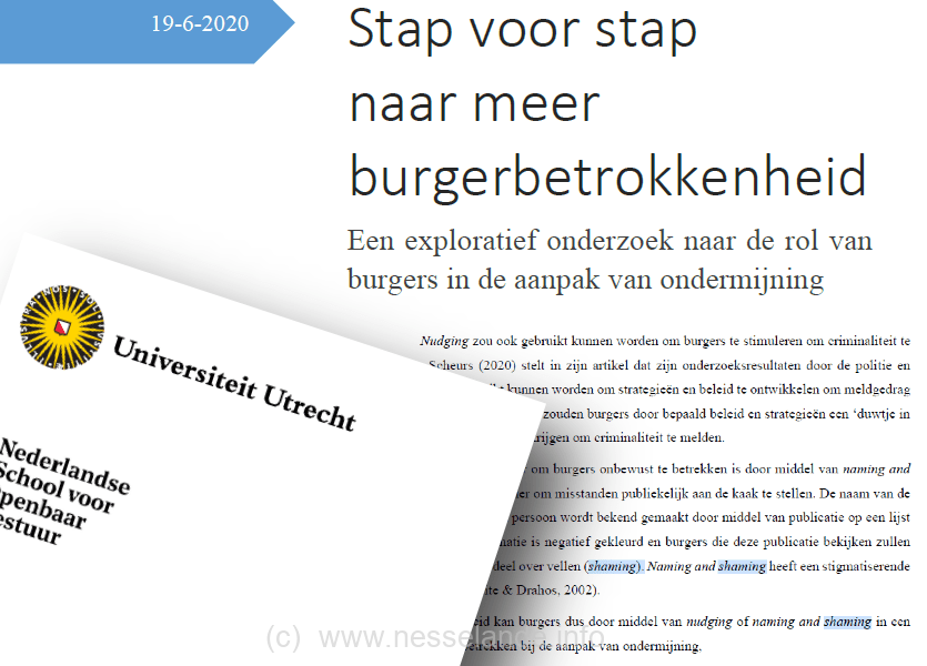 Afb 9. Masterscriptie universiteit Utrecht,Laura Kuiper, 16 juni 2020, Universiteit Utrecht, Nederlandse School voor Openbaar Bestuur