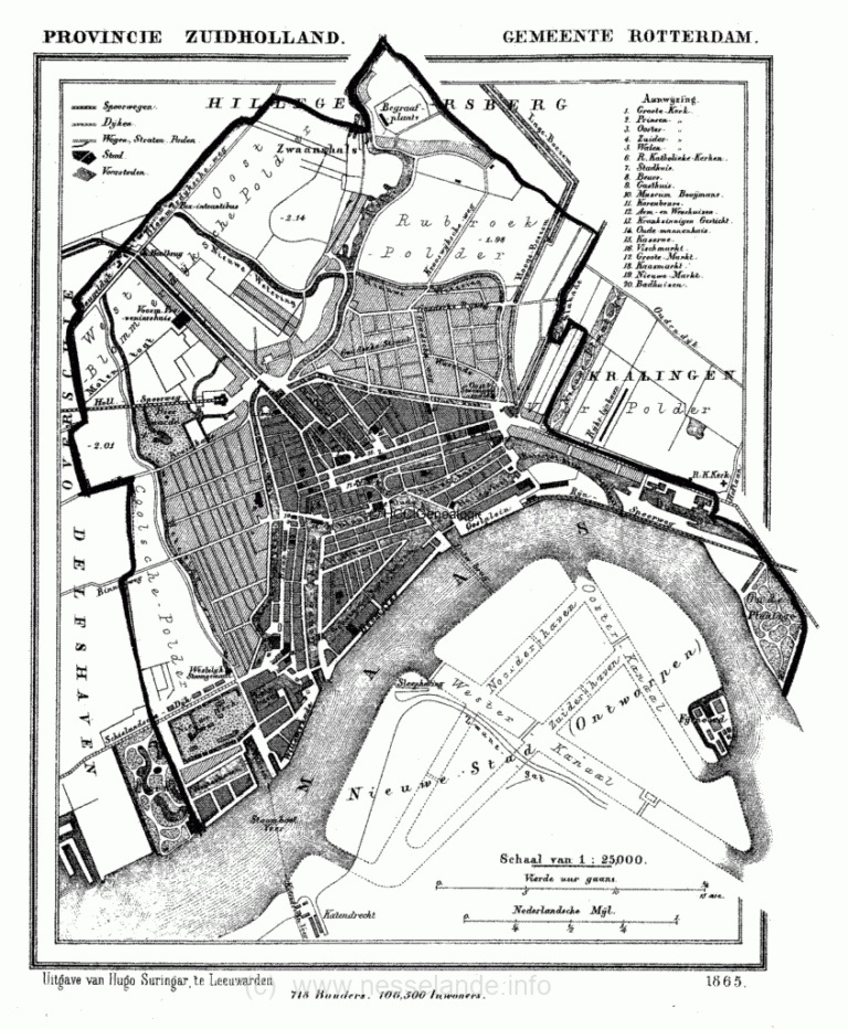 GESCHIEDENIS Rotterdam-Nesselande (Nessepolder-Groeneweg), Rotte, Achtkamp..