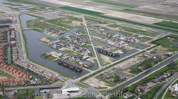 Waterwijk 2010 kaart Nesselande