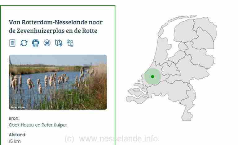 Wandelen: 15 km rondom/in de Zevenhuizerplas-Nesselande met deze beproefde wandelroute