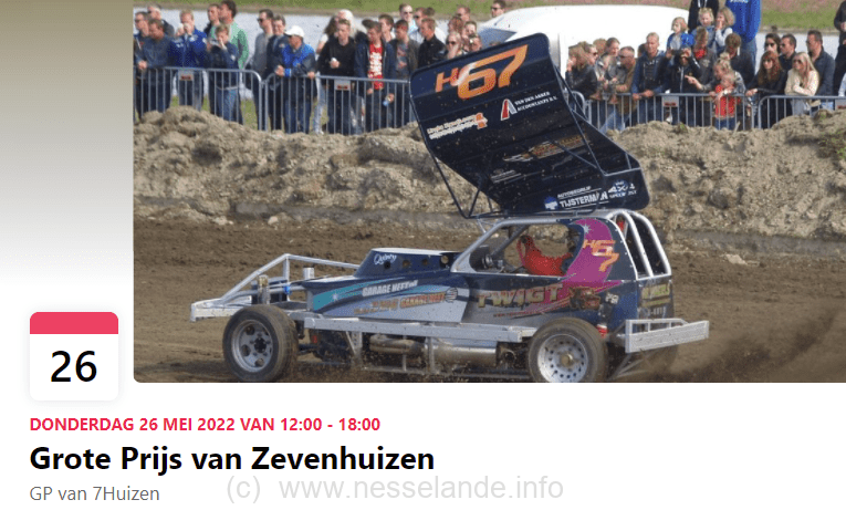 26 mei 2022 vanaf 12 uur weer autocross: ‘Grote Prijs van Zevenhuizen’ #nieuws #nesselande