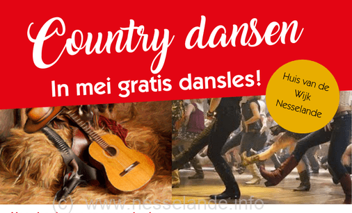 Huis van de wijk Nesselande: Twee maal in de week country dansen dansles