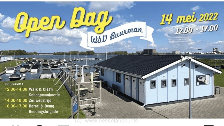 Zaterdag 14 mei 2022 een Open Dag haven Nesselande inclusief Walk en Clean #programma