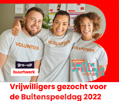 Vrijwilligers gezocht voor de Buitenspeeldag 2022, 8 juni te Nesselande