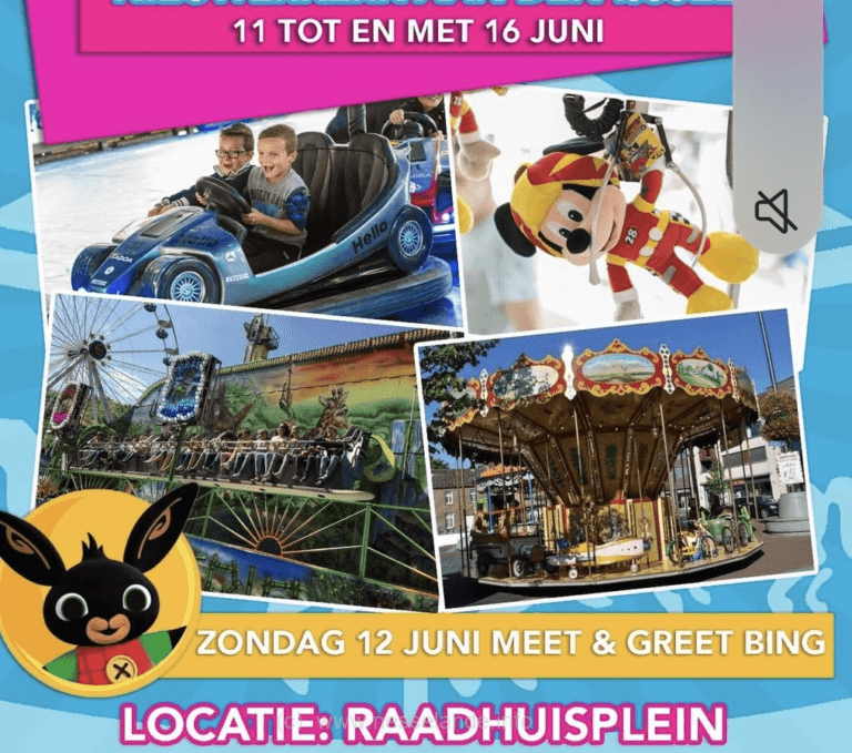 11-16 juni 2022 kermis in Nieuwerkerk aan den Ijssel #raadhuisplein #nieuws #nesselande