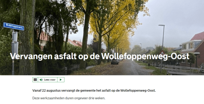 Wollefoppenweg Nieuws Nesselande