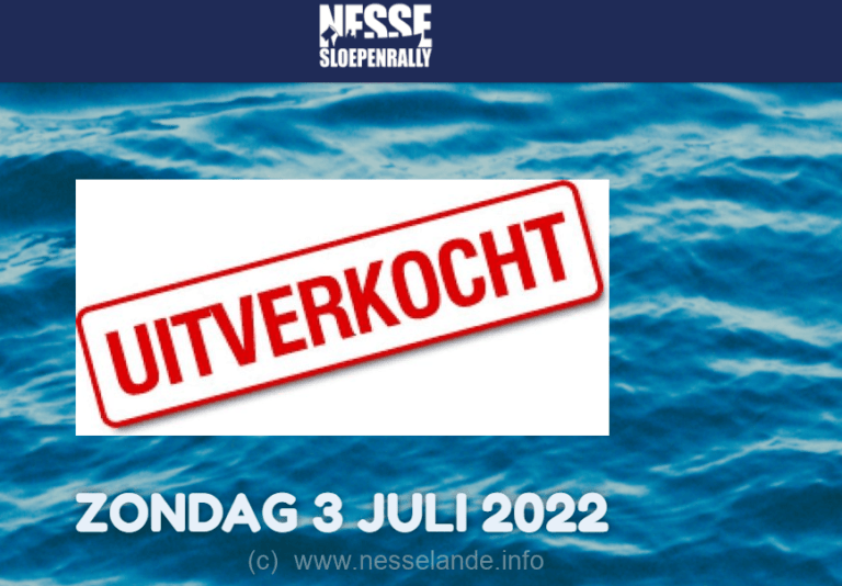 Nesselande sloepen rally juli 2022 is uitverkocht met mega after party @LakeSeven
