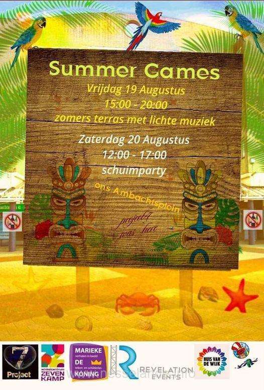 Kids Zomerweek Nesselande gemist? 19 en 20 augustus 2022 kids Summer Games Zevenkamp!
