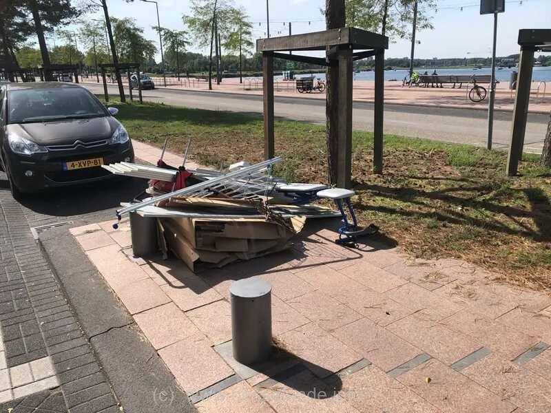 huisraad dump nesselande afval