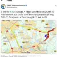 brand nieuws nesselande A20