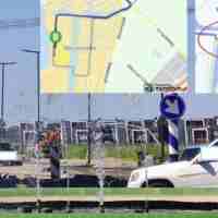 Verkeer op de Brandingdijk loopt zich vast in de afzetting