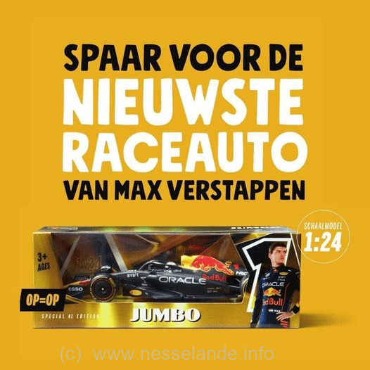 De nieuwste raceauto van Max sparen bij Jumbo Nesselande