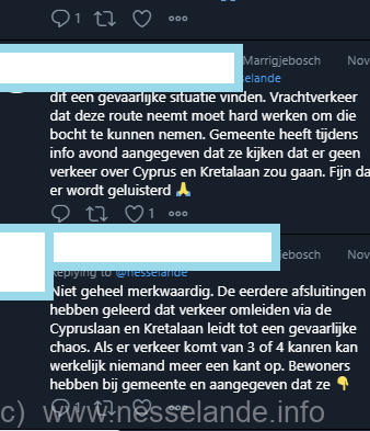 Een actieve bewoner meldt ons dat in overleg met de gemeente de Cypruslaan ontzien zou worden door zwaar verkeer om onveilige situaties te voorkomen.
