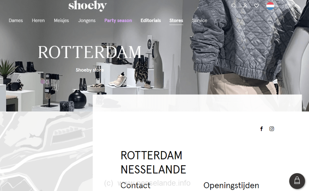 Shoeby Maltaplein Nesselande per januari 2023 wederom een DHL ophaalpunt