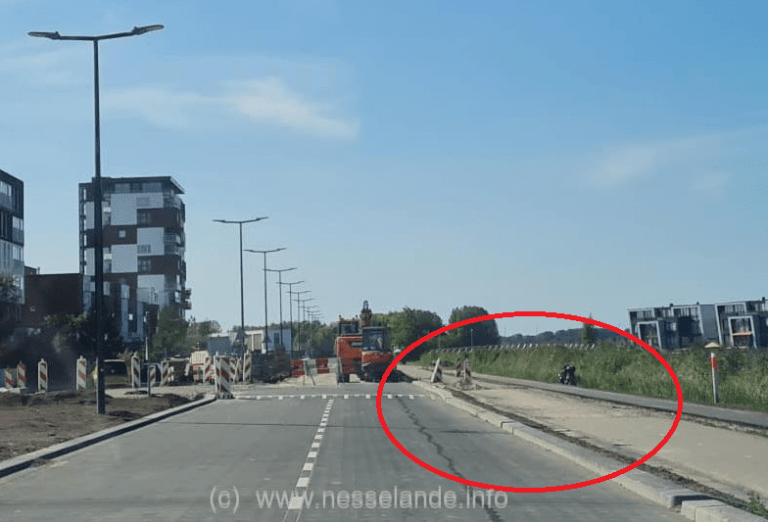 Na miscommunicatie wordt laatste stuk fietspad Brandingdijk maart 2023 opgeleverd