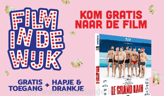 Maandag 20 maart 2023: Le Grand Bain gratis film + hapje + drankje in Nesselande