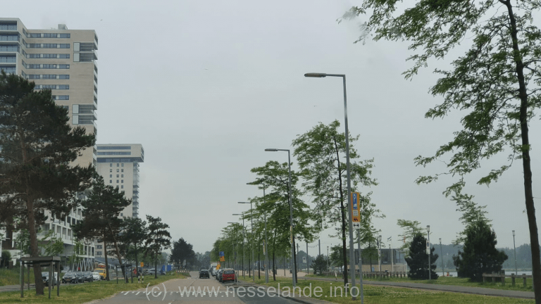 Schiedammer ramt twee auto's op de Siciliëboulevard Nesselande