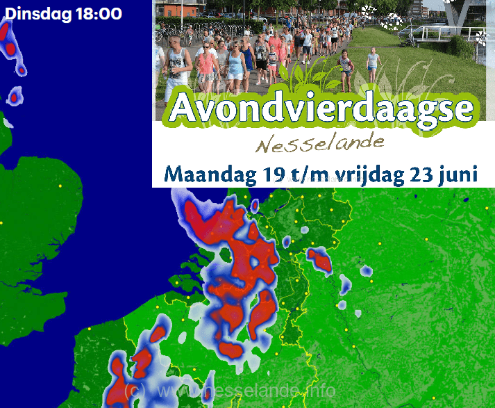 [UPDATE] ‘Dinsdagloop Avondvierdaagse Nesselande start later om 19 uur’