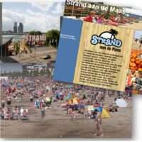 Stadsstrand centrum Rotterdam