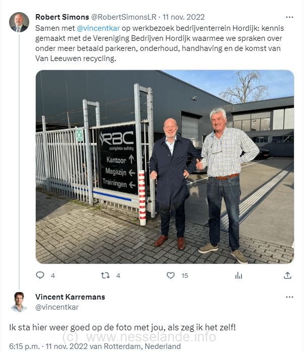 De meneer rechts is NIET coalitiegenoot Vincent Karremans
