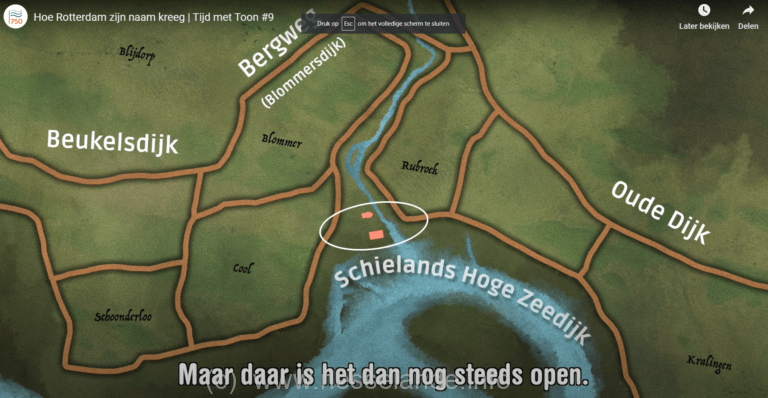 [VIDEO] Hoe kreeg de rivier de Rotte zijn naam?
