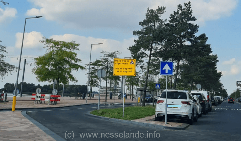 18-22 september Sicilieboulevard Nesselande afgesloten